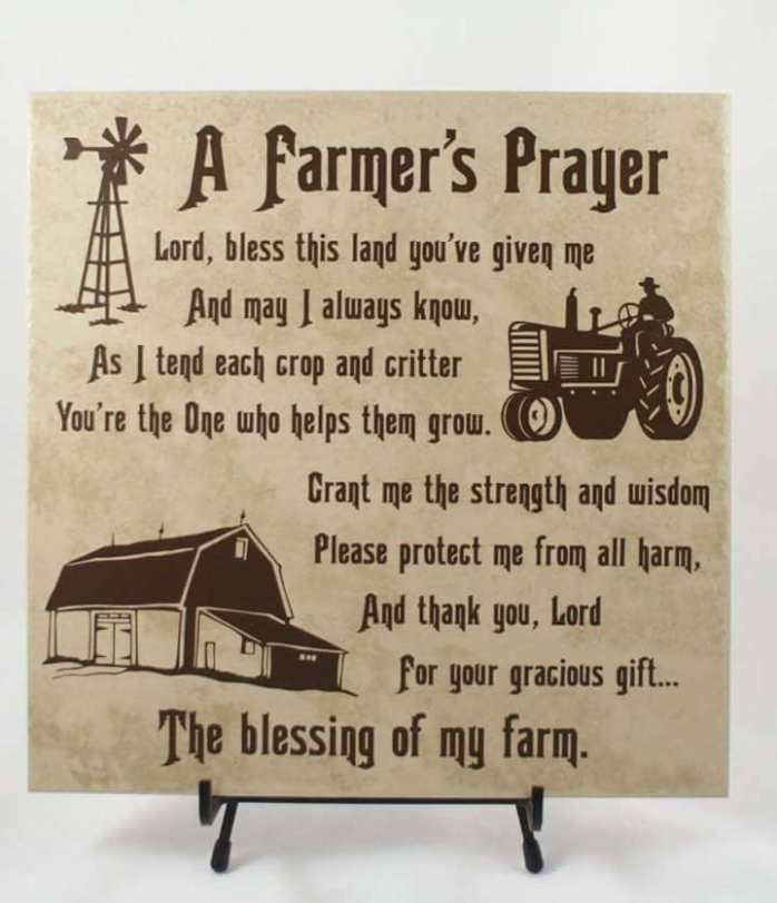 A Farmer's Prayer